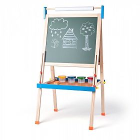 Beidseitige magnetische Tafel mit Zubehör