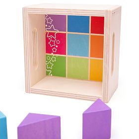 Bigjigs Baby Erste Holzbausteine Set 17 Stück, Bigjigs Toys