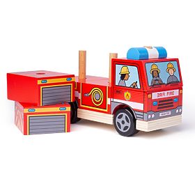 Bigjigs Baby Feuerwehr-Steckspiel