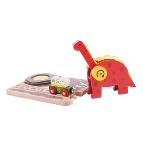 Bigjigs Schienen-Dinosaurierkran