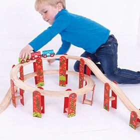Bigjigs Rail Ein Eisenbahntunnel aus Stein