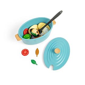 Bigjigs Toys Auflaufform mit Gemüse