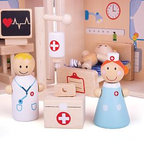 Bigjigs Toys Bärenkrankenhaus