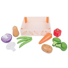Bigjigs Toys Box mit Gemüse