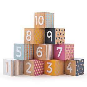 Bigjigs Toys Didaktische Würfel Zahlen