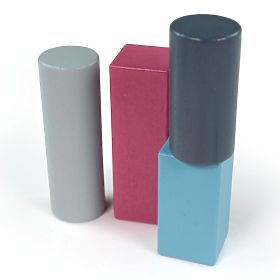 Bigjigs Toys Eimer mit 50 Bausteinen