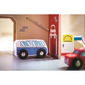 Bigjigs Toys Garage mit Parkplatz, Bigjigs Toys