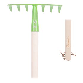 Bigjigs Toys Gartenrechen grün
