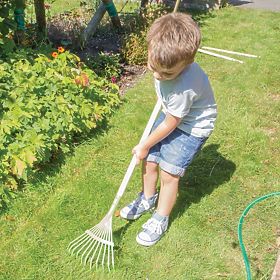 Bigjigs Toys Green Leaf Gartenrechen