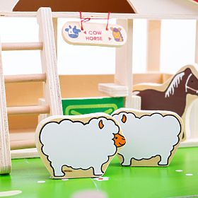 Bigjigs Toys Großer Holzbauernhof, Bigjigs Toys