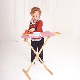 Bigjigs Toys Holz-Bügelbrett mit Bügeleisen - beschädigte Verpackung