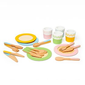Bigjigs Toys Holz Servierset, Bigjigs Toys
