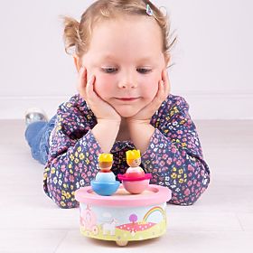 Bigjigs Toys Holz-Spieluhr Fantasy, Bigjigs Toys