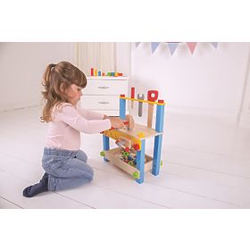 Bigjigs Toys Mein erster Arbeitstisch, Bigjigs Toys