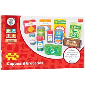 Bigjigs Toys Set haltbarer Lebensmittel