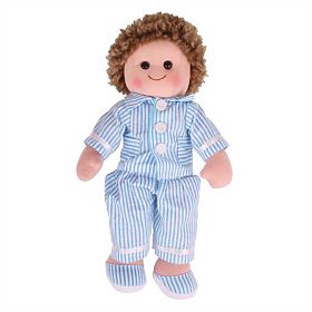 Bigjigs Toys Stoffpuppe Arthur 34 cm, Bigjigs Toys
