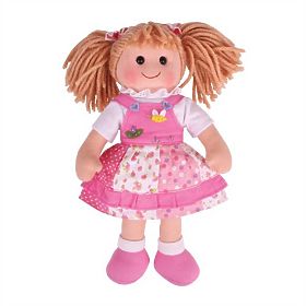 Bigjigs Toys Stoffpuppe Hayley 34 cm, Bigjigs Toys