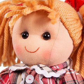 Bigjigs Toys Stoffpuppe Mandie 34 cm