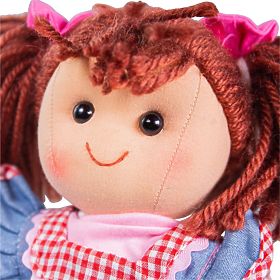 Bigjigs Toys Stoffpuppe Melody 34 cm