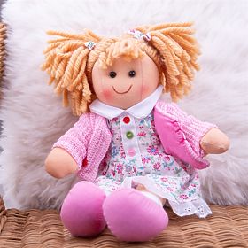 Bigjigs Toys Stoffpuppe Poppy 28 cm