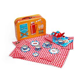 Bigjigs Toys Teeservice im Koffer London, Bigjigs Toys