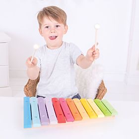 Bigjigs Toys Xylophon aus Holz