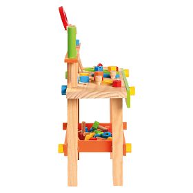 Bino Kinder-Werkbank mit Werkzeug