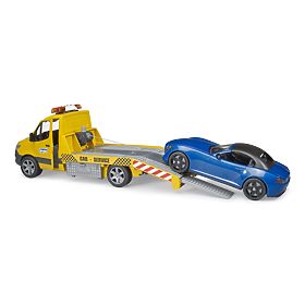 Bruder Abschleppwagen MB Sprinter mit Sportwagen