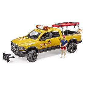 Bruder Dodge RAM Küstenwache mit Rettungsschwimmer und Zubehör