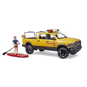 Bruder Dodge RAM Küstenwache mit Rettungsschwimmer und Zubehör