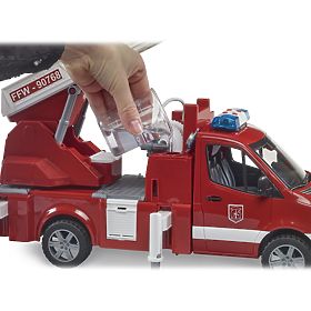 Bruder Feuerwehrauto MB Sprinter mit Leiter