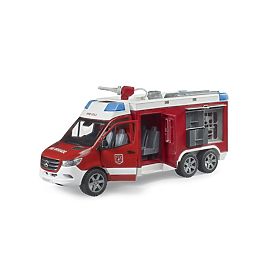 Bruder Feuerwehrfahrzeug MB Sprinter mit Licht- und Soundmodul