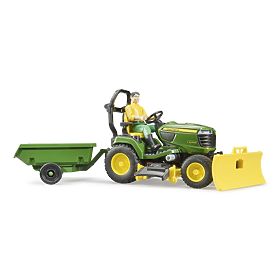Bruder Gartentraktor John Deere X949 mit Gärtner, Bruder