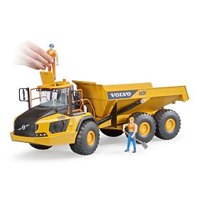 Bruder Gelenk-Dumper Volvo A60H im Maßstab 1:16