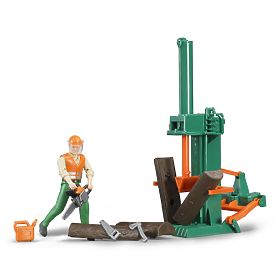 Bruder Holzfäller-Set, Bruder