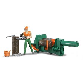 Bruder Holzfäller-Set, Bruder