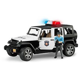 Bruder Jeep Wrangler Rubicon Polizei