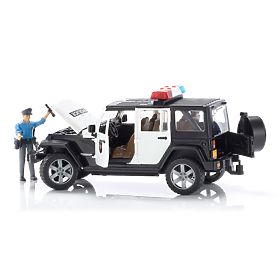 Bruder Jeep Wrangler Rubicon Polizei