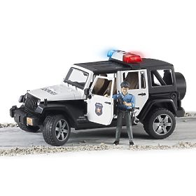 Bruder Jeep Wrangler Rubicon Polizei