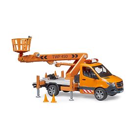 Bruder MB Sprinter mit Hubarbeitsbühne