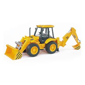 Bruder Traktor JCB Frontlader mit Bagger