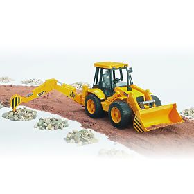 Bruder Traktor JCB Frontlader mit Bagger