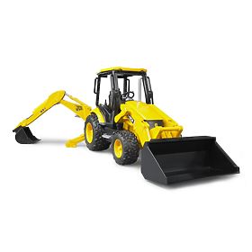Bruder Traktor JCB MIDI Frontlader mit Bagger