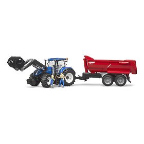 Bruder Traktor NEW HOLLAND T7.315 mit Frontlader