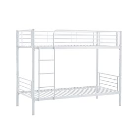 Metall-Etagenbett BUNKY 200x90 cm - weiß