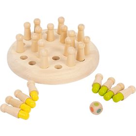Buntes Memo-Spiel mit Figuren