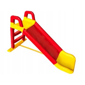 Kinderrutsche Happy 140 cm - rot-gelb