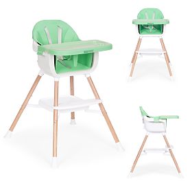 Kinderhochstuhl 2-in-1 grün ECOTOYS