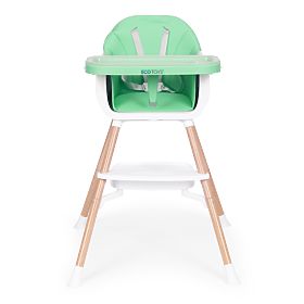 Kinderhochstuhl 2-in-1 grün ECOTOYS