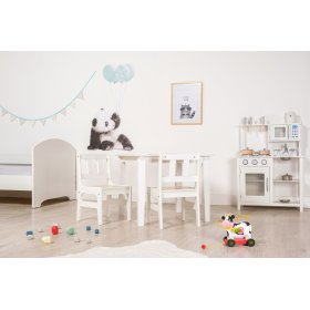 Kindertisch mit Stühlen Natural, Ourbaby